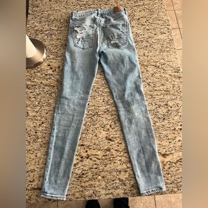 Womens American Eagle Skinny Jeans Size 2